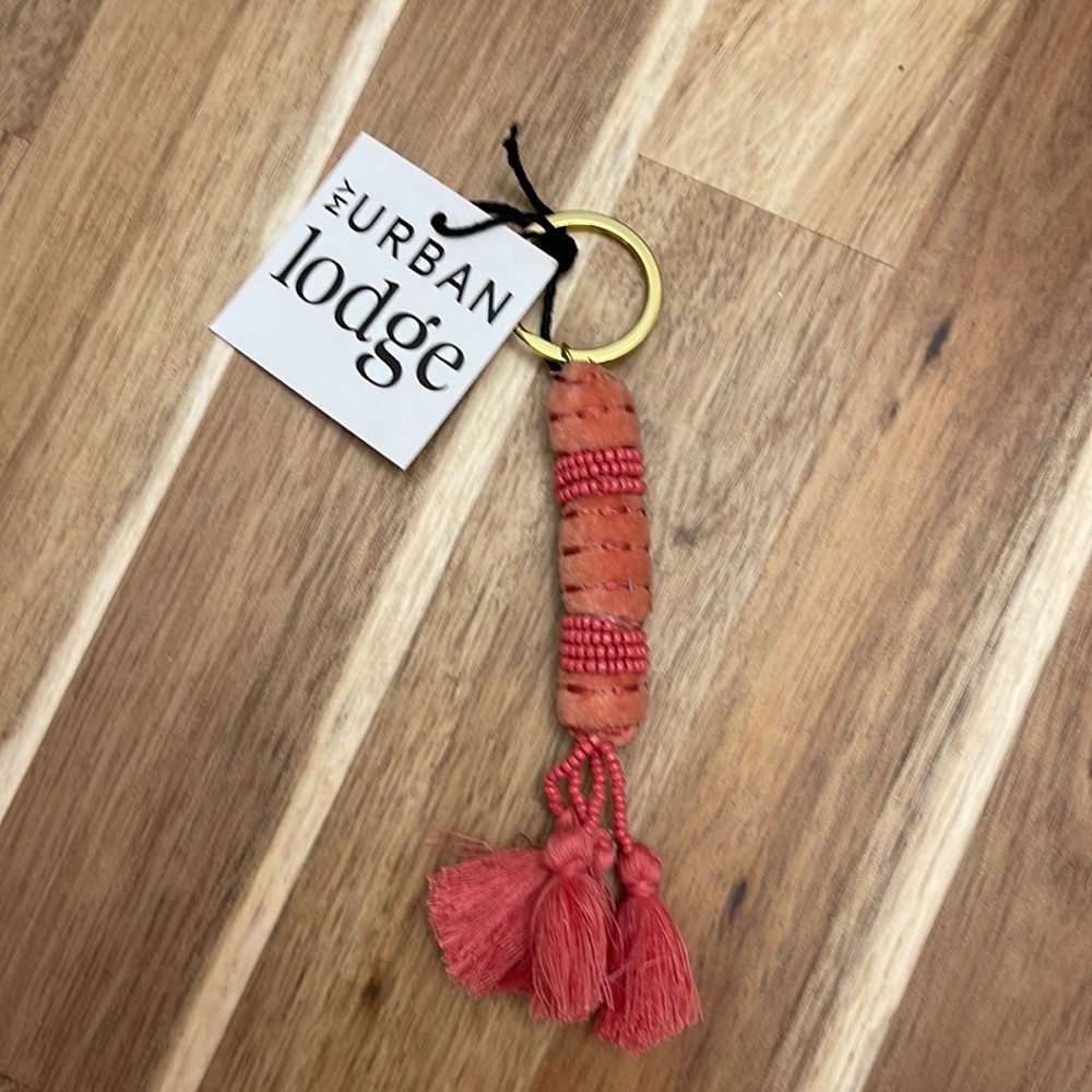 Velvet Tassel Key Chain